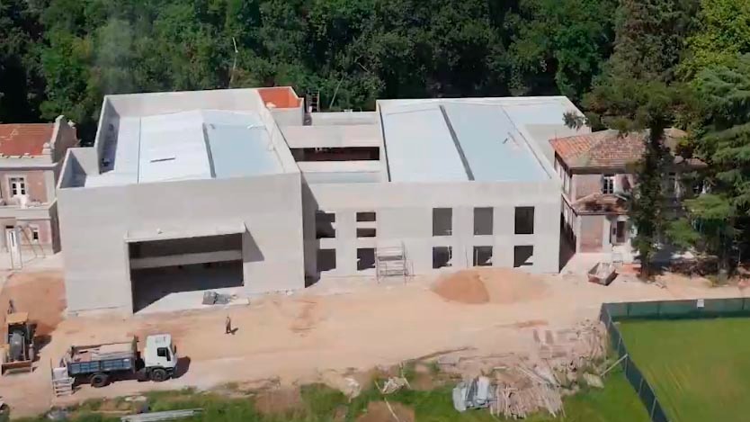 Avanza la construcción del edificio de la Universidad Nacional de Pilar